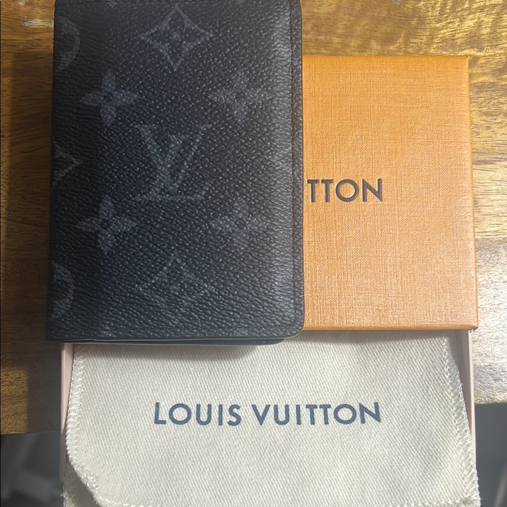 Louis Vuitton Black Monogram Wallet